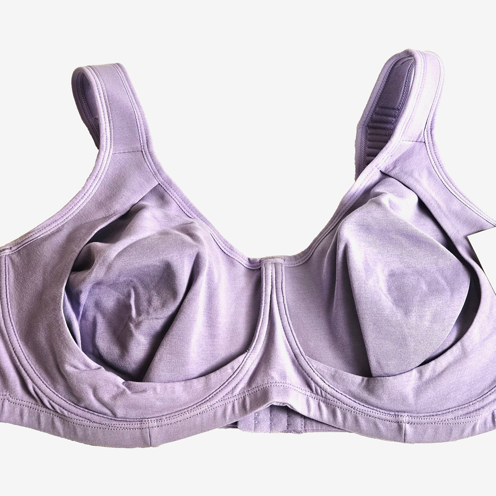 Comfort Choice Women's Plus Size Out Wire Bra 48C Lilac